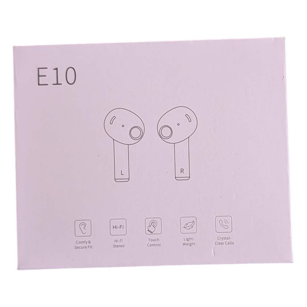 Wireless White Earbuds with Charging Case - Picture 5 of 8